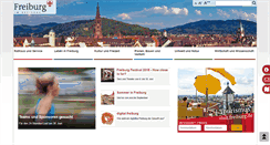Desktop Screenshot of freiburg.de