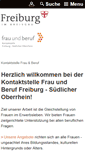 Mobile Screenshot of frauundberuf.freiburg.de