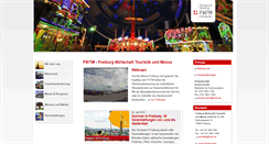 Desktop Screenshot of fwtm.freiburg.de